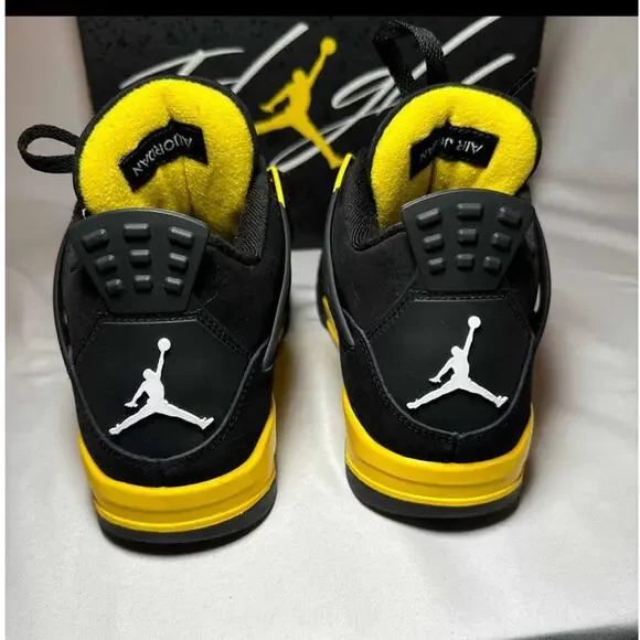 Size 8 - Nike Air Jordan 4 Retro Thunder 2023 Men's Shoes